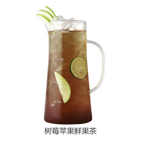 树莓苹果鲜果茶