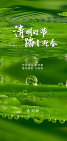 清明节海报 