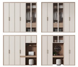 衣柜效果图