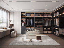 衣柜定制效果图