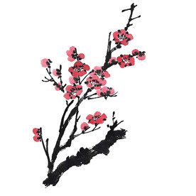 水墨梅花