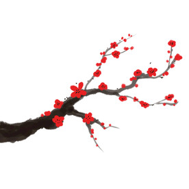 水墨梅花