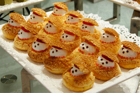 圣诞节圣诞老人蛋糕