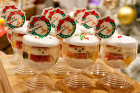 圣诞节杯子蛋糕