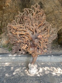 木雕艺术品凤凰