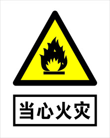 当心火灾