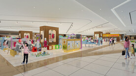 室内商业人视图