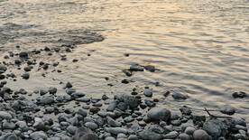 小溪浅滩石头滩