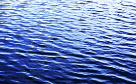 蓝天水波纹