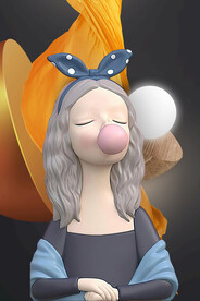 莫兰迪少女 卡通少女 美少女 