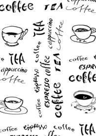 咖啡艺术字
