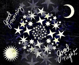 星星背景插图矢量