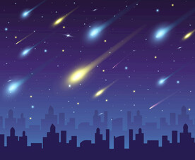 流星雨背景