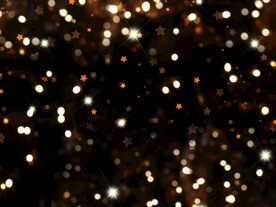 金色粒子辉煌背景