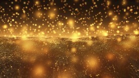 金色粒子辉煌背景