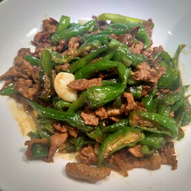 青椒炒肉