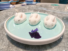 小白兔造型布丁