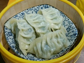 韭菜蒸饺