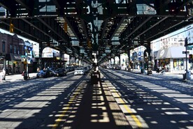 桥底下的交通通道