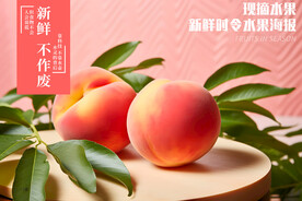 桃子 水蜜桃 毛桃海报