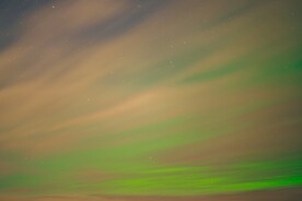 绿色极光