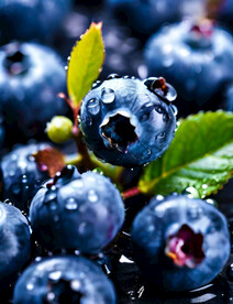 夏日清爽蓝莓时光乐活水果