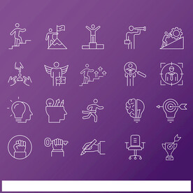 企业激励创意ICON