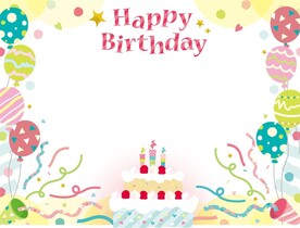 庆祝生日背景