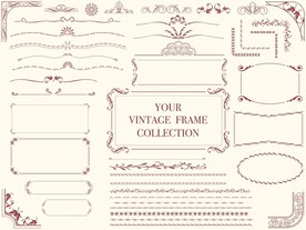 各种各样的老式框架