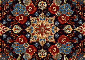 波西米亚地垫图案