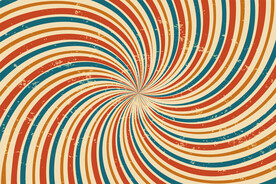 矢量复古射线背景