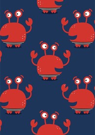 红色小螃蟹