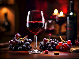 红酒美好时光高清摄影