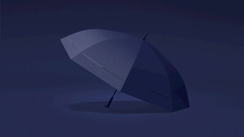   雨伞样机  