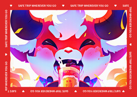 2024龙年地垫图案