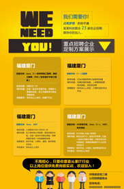 企业人才招聘海报