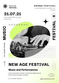音乐节海报