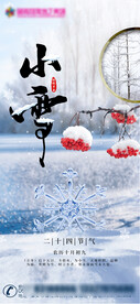 小雪海报
