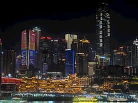 重庆洪崖洞夜景