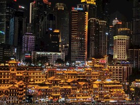 重庆洪崖洞夜景