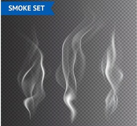 烟雾透明背景