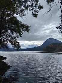 泸沽湖 蓝天白云