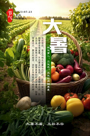大暑 节气 蔬果 农田