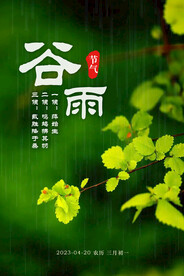 谷雨 节气