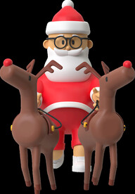 圣诞老人3d素材