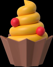 圣诞3D小蛋糕素材