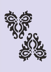 黑色蝴蝶图腾