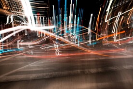 夜景灯光延时摄影