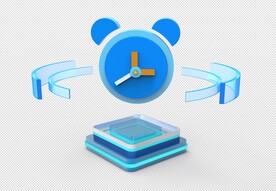 高清免抠图三维图标时间