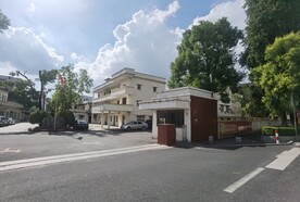 江门共和镇 外墙 招牌 摄影 